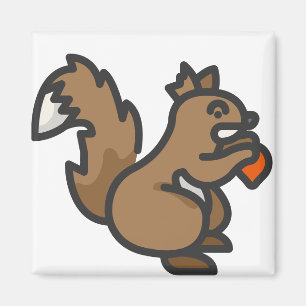 Eichhörnchen Magnet