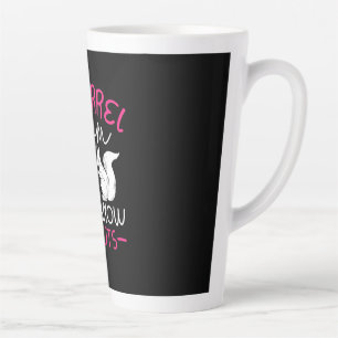 Eichhörnchen Mama ich weiß, ich bin Nüsse Milchtasse