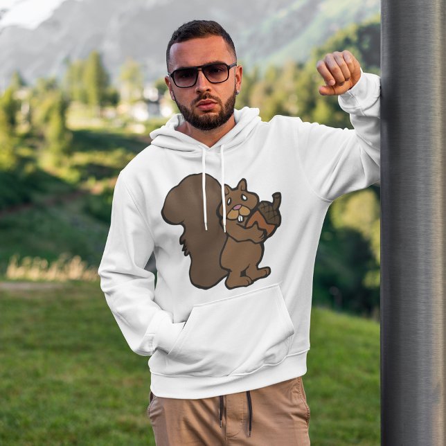 Eichhörnchen mit Acorn Hoodie (Von Creator hochgeladen)