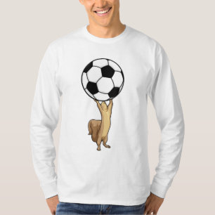 Eichhörnchen mit Fußball T-Shirt