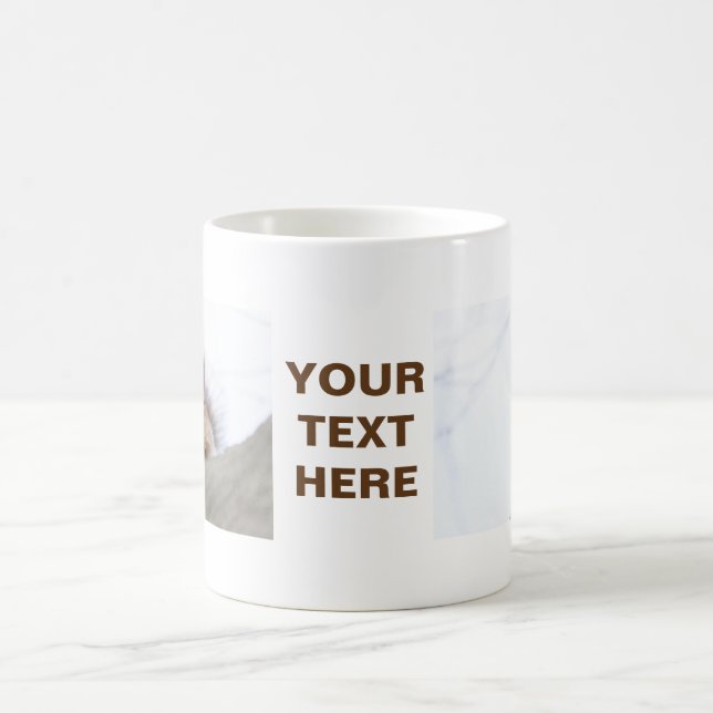 Eichhörnchen mit Walnuss Kaffeetasse (Mittel)