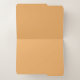 Eichhörnchen Muster Grau Orange Green Personalisie Papiermappe (Innenansicht Links)