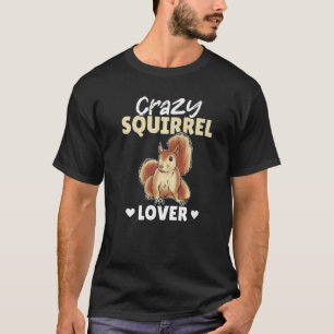 Eichhörnchen Niedliches Eichhörnchen Krabbelfalke T-Shirt