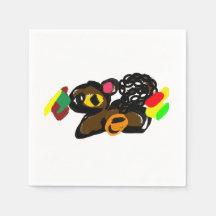 Eichhörnchen-Nuss-Baby-Party