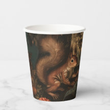 Eichhörnchen - Papierkupplungen Größe 236 ml Papie