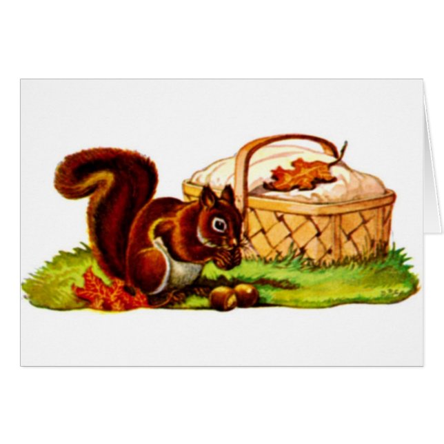 Eichhörnchen Picnic (Vorderseite (Horizontal))