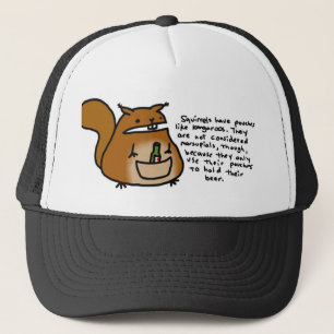 Eichhörnchen Pouch Truckerkappe