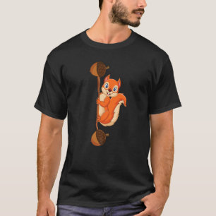 Eichhörnchen Power Forest Animal Liebe Best Friend T-Shirt