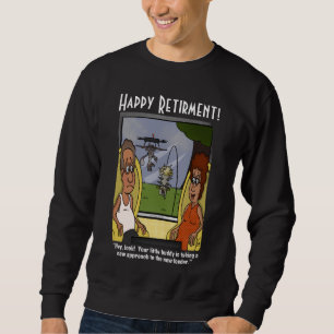 Eichhörnchen Proof Men's Black Sweatshirt
