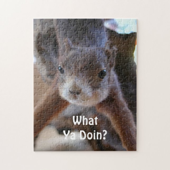 Eichhörnchen-Puzzle (Vertikal)