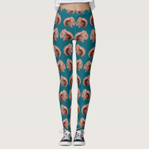 Eichhörnchen-Rausch Leggings