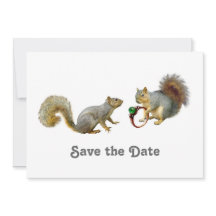 Eichhörnchen Save the Date