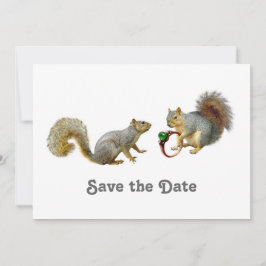 Eichhörnchen Save the Date