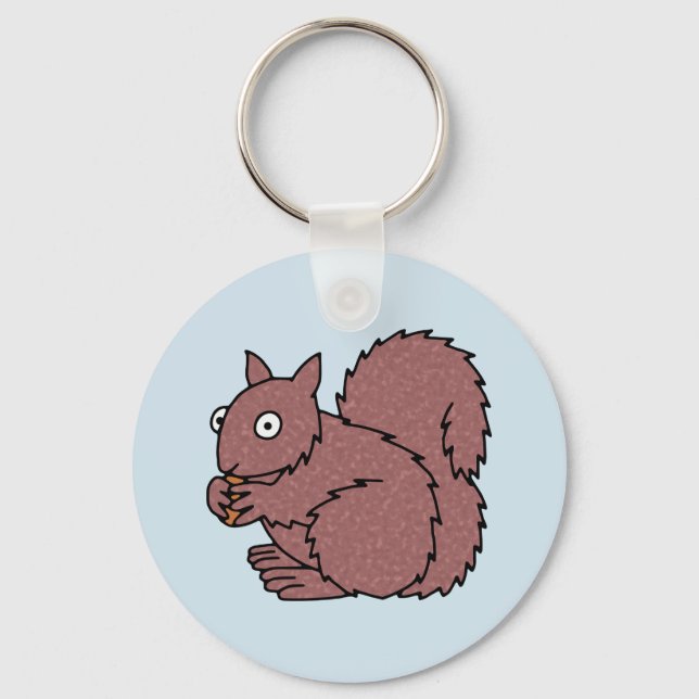Eichhörnchen Schlüsselanhänger (Vorderseite)