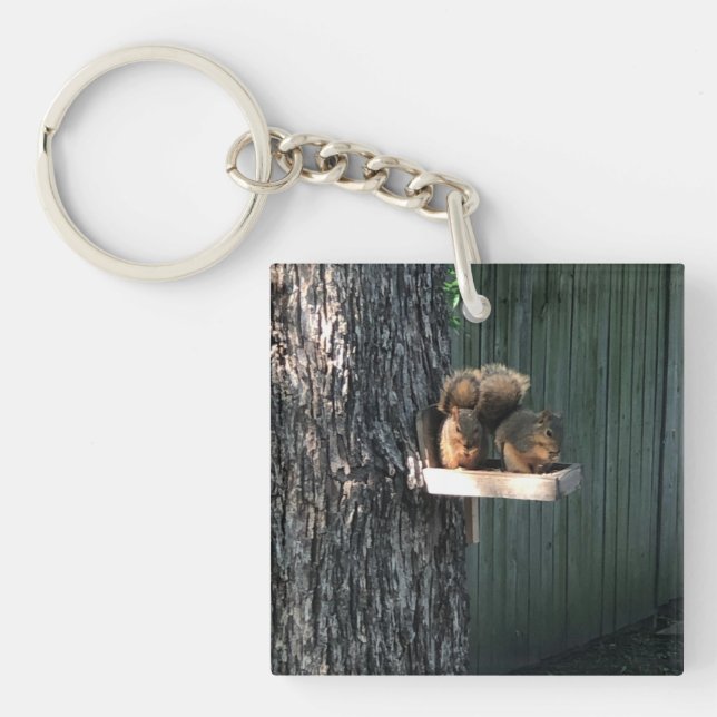 Eichhörnchen Schlüsselanhänger (Vorderseite)