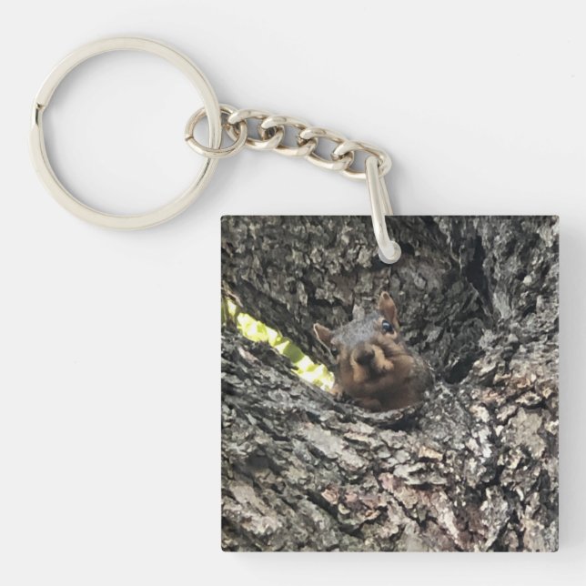 Eichhörnchen Schlüsselanhänger (Vorderseite)