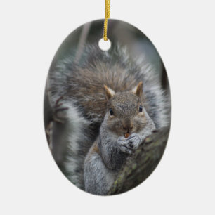 Eichhörnchen-Schmuck Keramikornament