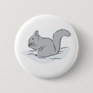 Eichhörnchen Sciuridae Streifenhörnchen Murmeltier Button