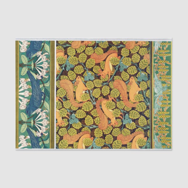 Eichhörnchen Seidenpapier (Vorderseite)