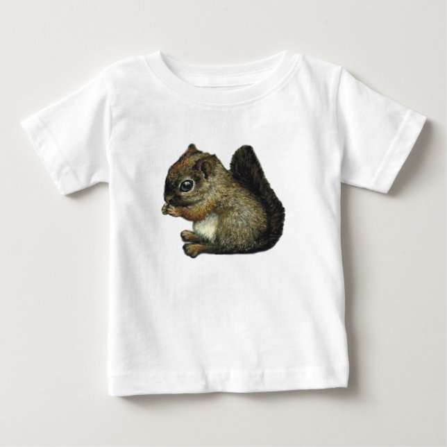 Eichhörnchen-Shirt Baby T-shirt (Vorderseite)