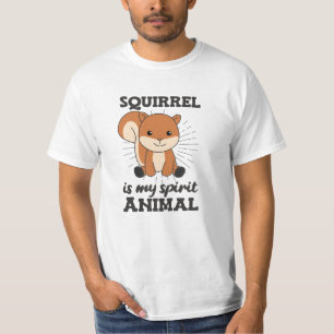 Eichhörnchen sind mein Geistertier, Niedliche Tier T-Shirt