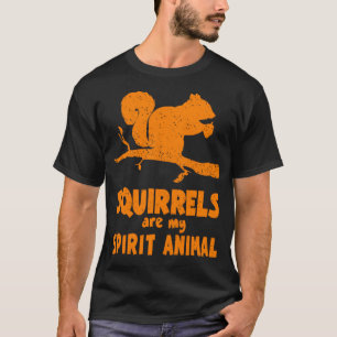 Eichhörnchen sind meine Spirit Animal Niedlich Gop T-Shirt