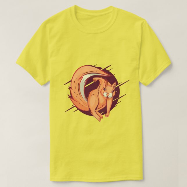 Eichhörnchen T-Shirt (Design vorne)
