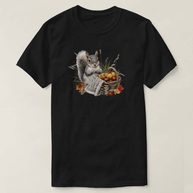 Eichhörnchen-T - Shirt (Design vorne)