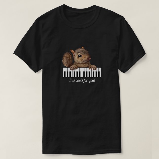 Eichhörnchen-T - Shirt (Design vorne)