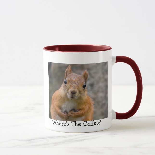 Eichhörnchen Tasse (Rechts)