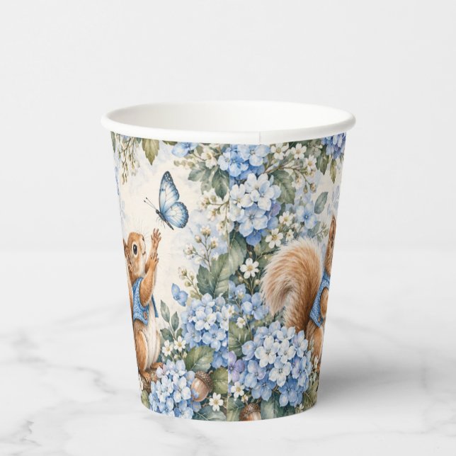 Eichhörnchen-Tasse Pappbecher (Rechts)