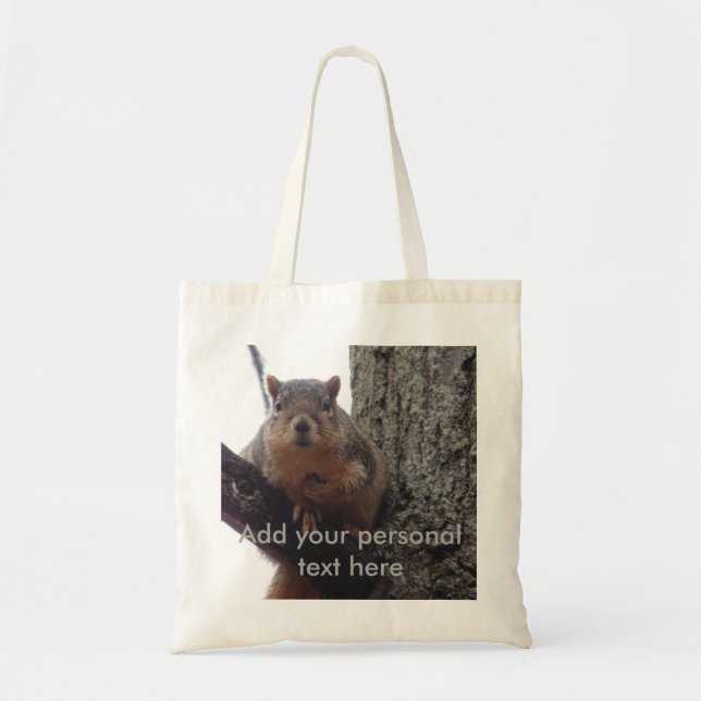 Eichhörnchen Tote-Tasche-Lebensmittel tragen alle Tragetasche (Vorne)