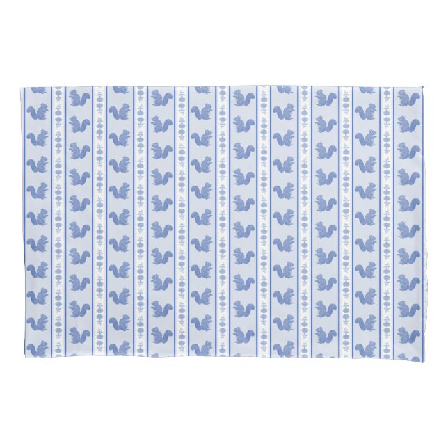 Eichhörnchen und Hydrangeas-Pillowcase Kissenbezug (Vorderseite)