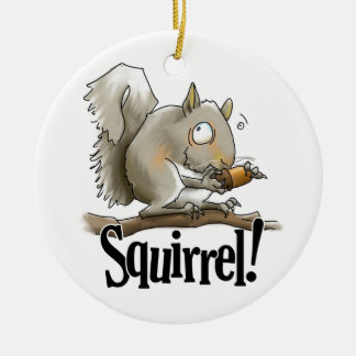 Eichhörnchen-Verzierung Keramik Ornament