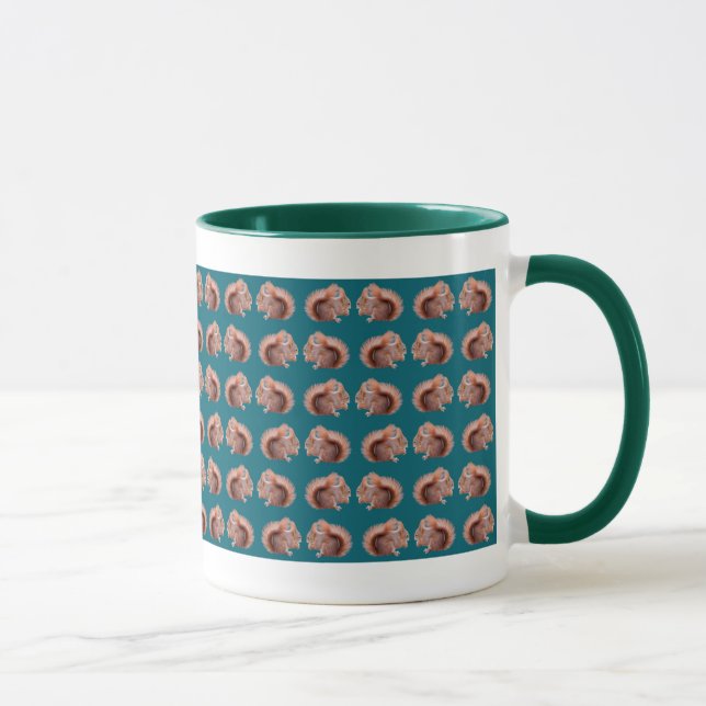 Eichhörnchen-Wahnsinn-Tasse Tasse (Rechts)