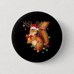 Eichhörnchen Weihnachtsfamilie Matching Sweater P Button