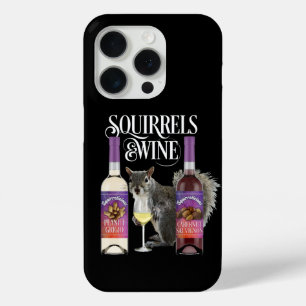 Eichhörnchen & Wein - Funny Squirrel Lover und Wei Case-Mate iPhone Hülle