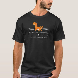 Eichhörnchen Whisperer Custom Text Lodge oder Log T-Shirt