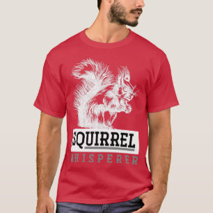 Eichhörnchen Whisperer Forest Animal Lover Gift Sq T-Shirt