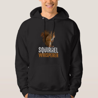 Eichhörnchen Whisperer Niedliches Eichhörnchen Tie Hoodie