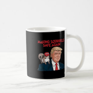 Eichhörnchen wieder sicher machen Trump 2024 Kaffeetasse