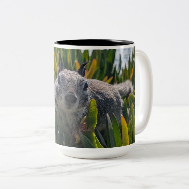 Eichhörnchen Zweifarbige Tasse (VorderseiteRechts)