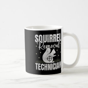 Eichhörnchenentzug Techniker Eichhörnchenjagd Kaffeetasse