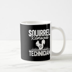 Eichhörnchenentzug Techniker Funny Squirrel Jagd Kaffeetasse