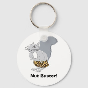 Eichhörnchenfigur Herr Nutz, Nut Buster! Schlüsselanhänger
