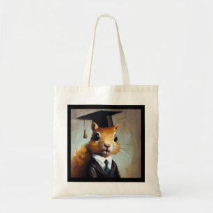 Eichhörnchengraduat Tragetasche
