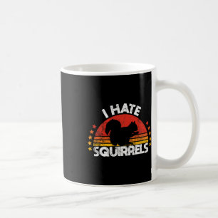 Eichhörnchenjagd ich Hasse Eichhörnchenjäger Retro Kaffeetasse