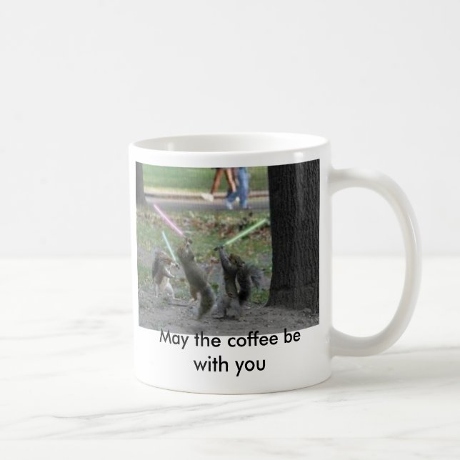 Eichhörnchenkaffee-Tasse Kaffeetasse (Rechts)