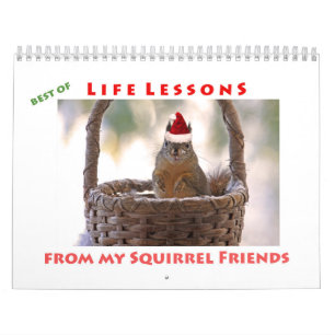 Eichhörnchenkalender - Best of Life Lessons Kalender