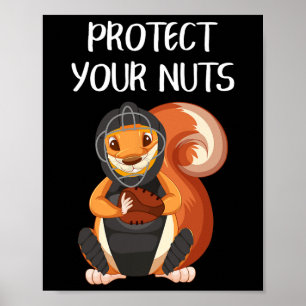 Eichhörnchenliebhaber Lustig Softll Jungen Mädchen Poster
